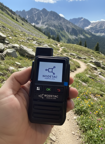 NodeTac X1+ Pro — Global Secure PTT with GPS Tracking and Emergency SOS